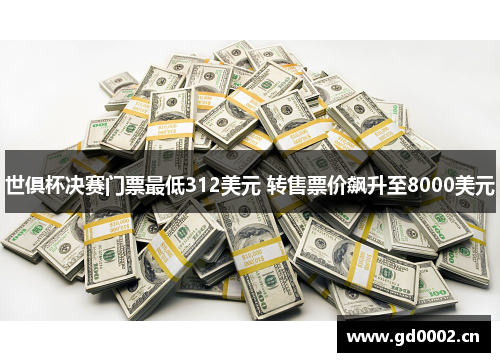 世俱杯决赛门票最低312美元 转售票价飙升至8000美元